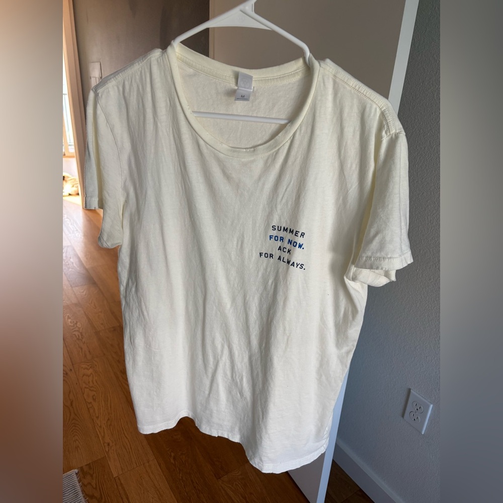 Nantucket Tee - 'Summer For Now, ACK For Always’